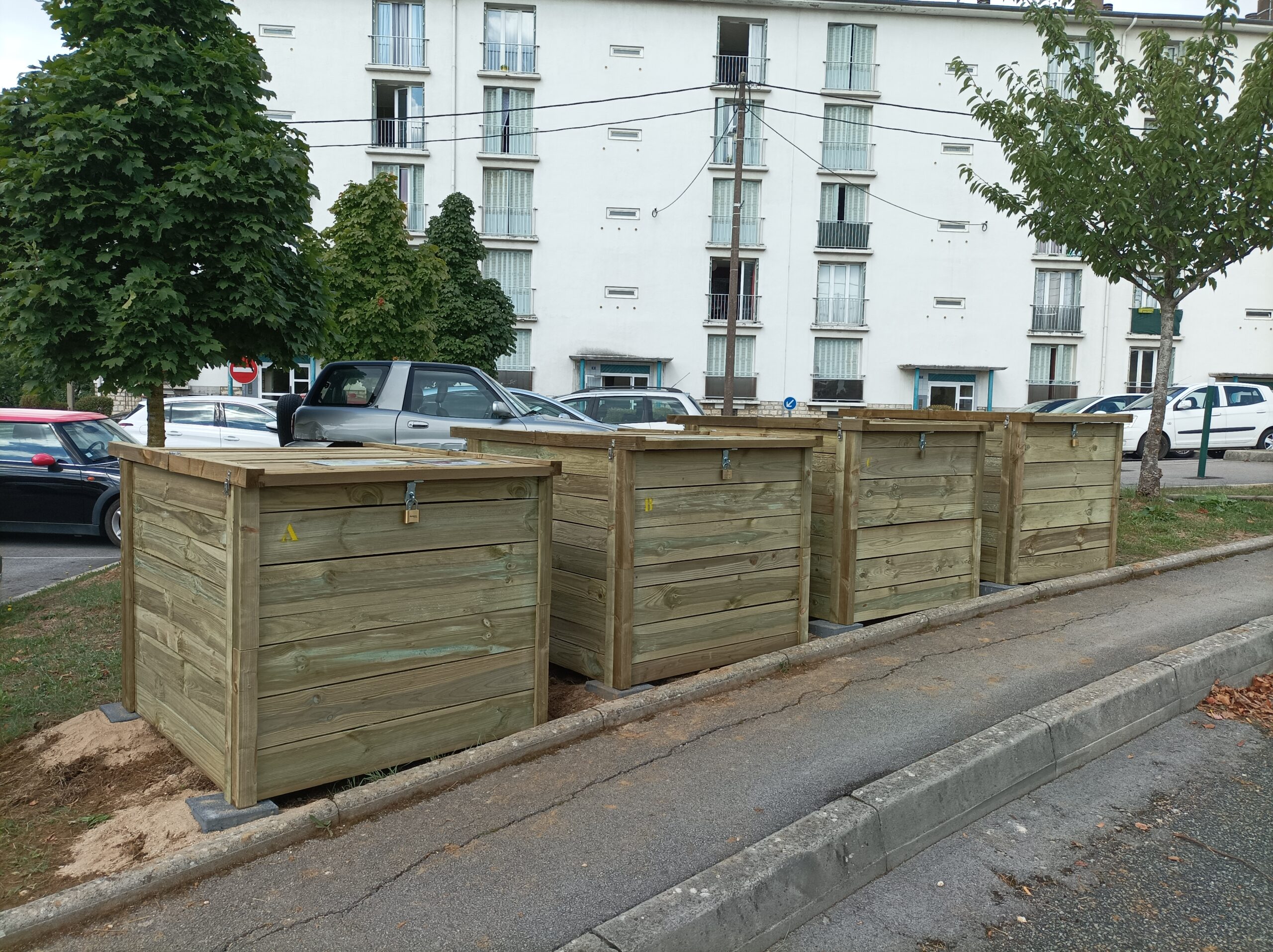 Site de compostage collectif Plançon - SYBERT - Syndicat mixte de Besançon  et de sa région pour le traitement des déchets